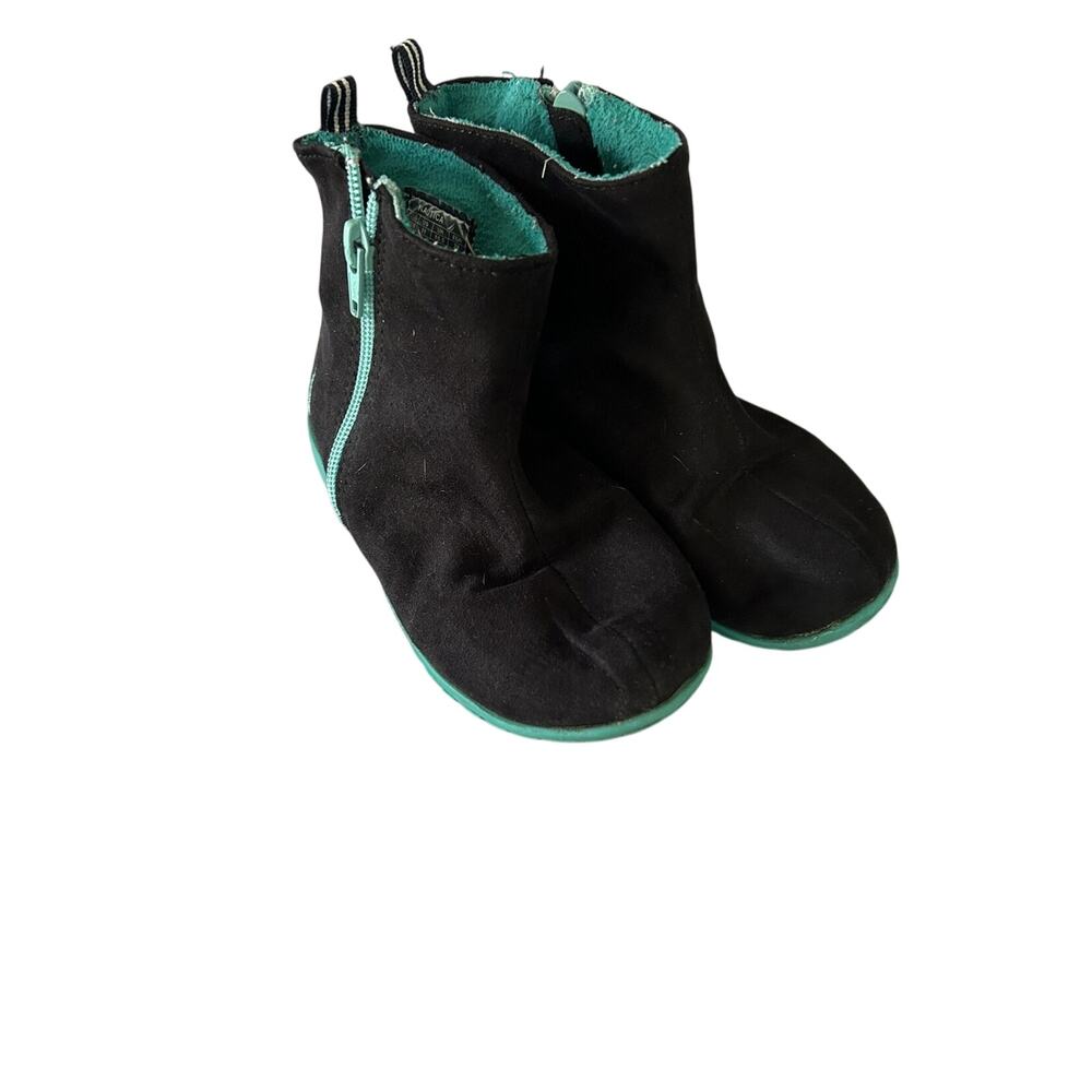Danskin Black Low Zip Boots size 11